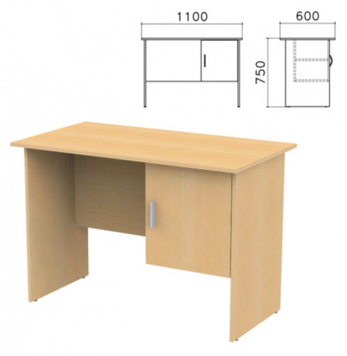 Стол письменный Канц (1100x600x750 мм)
