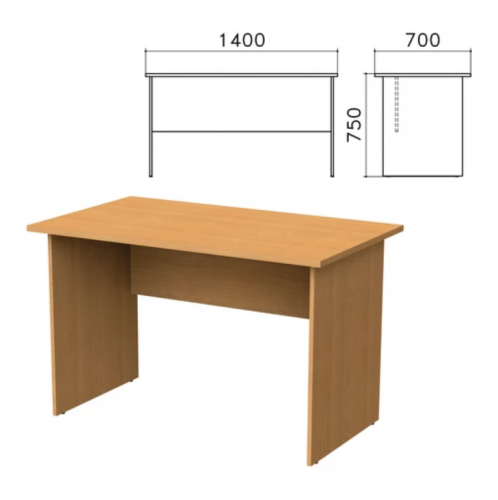 Стол письменный Монолит (1400x700x750 мм)